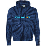 MY PONY STORE CD877 Unisex Tie-Dyed Pullover Hoodie