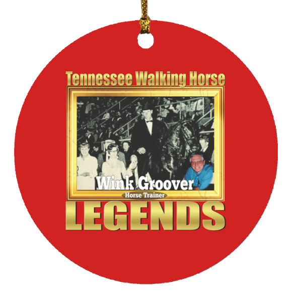 WINK GROOVER (Legends Series) SUBORNC Circle Ornament