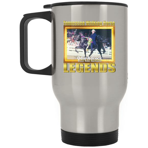ODIE ADCOCK (Legends Series) XP8400S Silver Stainless Travel Mug