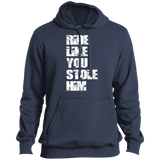 RIDE LIKE YOU STOLE HIM (WHITE) ST254 Pullover Hoodie