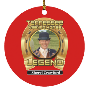 Sheryl Crawford (Legends Series) SUBORNC Circle Ornament