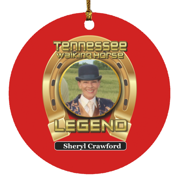 Sheryl Crawford (Legends Series) SUBORNC Circle Ornament