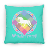 #TWHstrong 3 (Pleasure) ZP14 Small Square Pillow