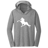 Tennessee Walking Horse Performance (WHITE) DM139 Triblend T-Shirt Hoodie