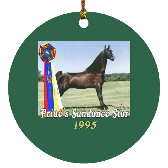 WGC PRIDES SUNDANCE STAR SUBORNC Circle Ornament