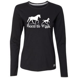 BORN TO WALK 64LTTX Ladies’ Essential Dri-Power Long Sleeve Tee