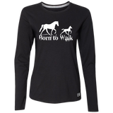 BORN TO WALK 64LTTX Ladies’ Essential Dri-Power Long Sleeve Tee