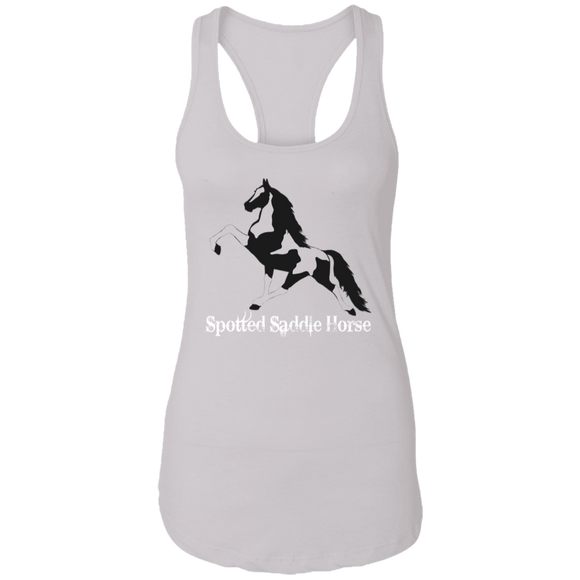 Spotted Saddle Horse NL1533 Ladies Ideal Racerback Tank