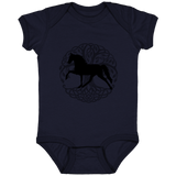 Tennessee Walking Horse PLEASURE TREE OF LIFE 4424 Infant Fine Jersey Bodysuit