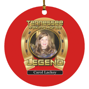 Carol Lackey (Legends Series) SUBORNC Circle Ornament