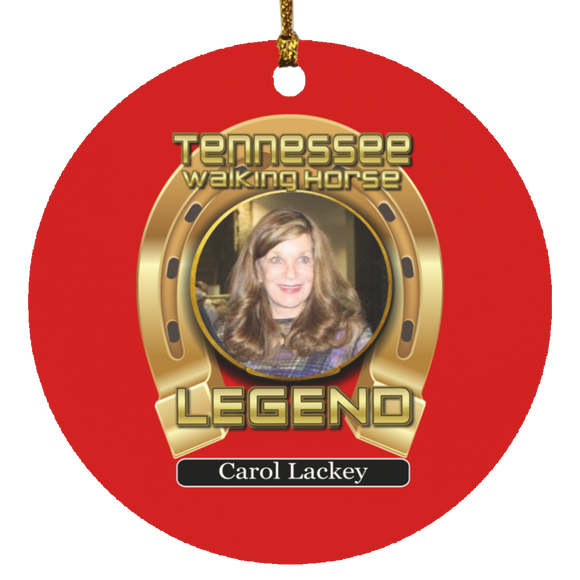 Carol Lackey (Legends Series) SUBORNC Circle Ornament