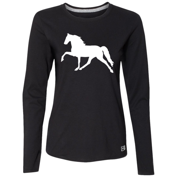 Tennessee Walking Horse (Pleasure) - Copy 64LTTX Ladies’ Essential Dri-Power Long Sleeve Tee