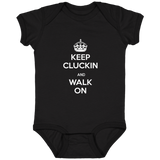 Keep Kluckin and Walk On 4424 Infant Fine Jersey Bodysuit