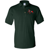 Rebel on the Rail Tennessee Walking Horse Pleasure G880 Jersey Polo Shirt