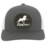 BIG LICKER PATCH HATTRUCKER HAT ( THREE SHAPES-12 COLORS AND STYLES)