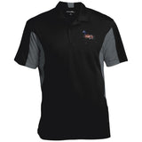 Tennessee Walking Horse Performance All American ST655 Men's Colorblock Performance Polo