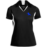 Tennessee Walking Horse Performance (royal blue) LST655 Ladies' Colorblock Performance Polo