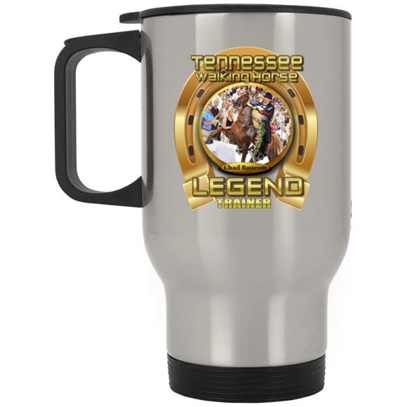 CHAD BAUCOM (TWH LEGENDS) XP8400S Silver Stainless Travel Mug