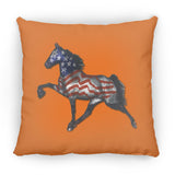 Tennessee Walking Horse Performance All American ZP18 Large Square Pillow