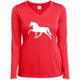 Tennessee Walking Horse (Pleasure) - Copy LST353LS Ladies’ Long Sleeve Performance V-Neck Tee