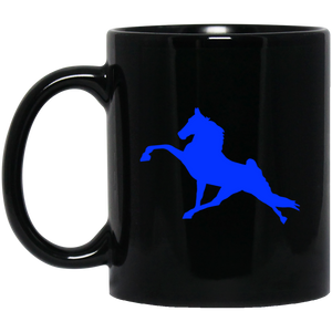 Tennessee Walking Horse Performance (royal blue) BM11OZ 11oz Black Mug