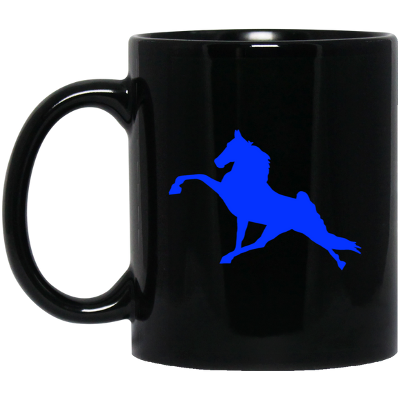 Tennessee Walking Horse Performance (royal blue) BM11OZ 11oz Black Mug