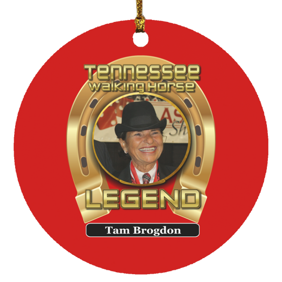 Tam Brogdon (Legends Series) SUBORNC Circle Ornament