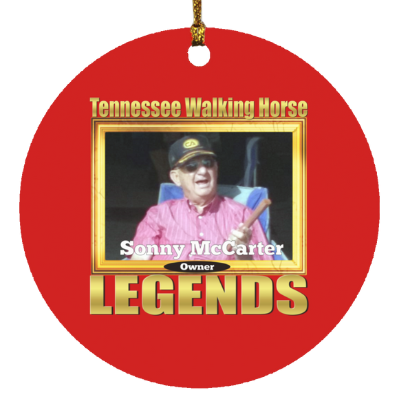 SONNY MCCARTER (Legends Series) SUBORNC Circle Ornament