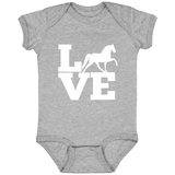 Love (TWH Pleasure) 4424 Infant Fine Jersey Bodysuit