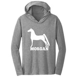 Morgan DM139 Triblend T-Shirt Hoodie