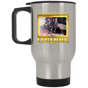 STEVE HANKINS (Legends Series) XP8400S Silver Stainless Travel Mug