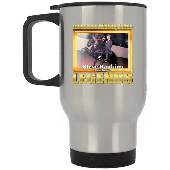 STEVE HANKINS (Legends Series) XP8400S Silver Stainless Travel Mug