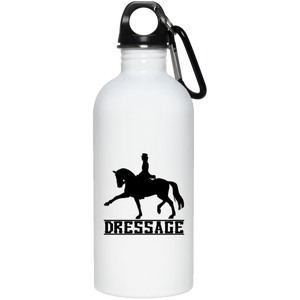 Dressage style 1 4HORSE 23663 20 oz. Stainless Steel Water Bottle