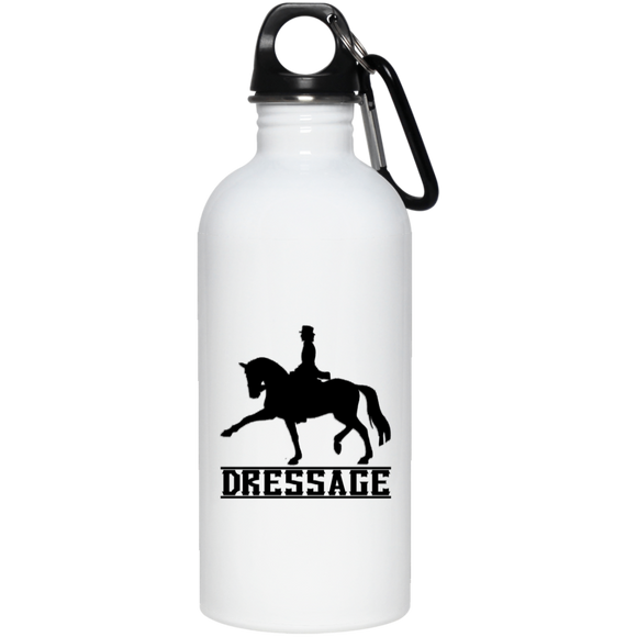 Dressage style 1 4HORSE 23663 20 oz. Stainless Steel Water Bottle