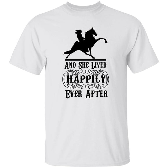 HAPPILY EVER AFTER (TWH Performance) Blk G500 5.3 oz. T-Shirt