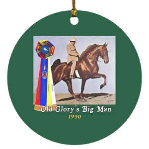 WGC OLD GLORYS BIG MAN SUBORNC Circle Ornament