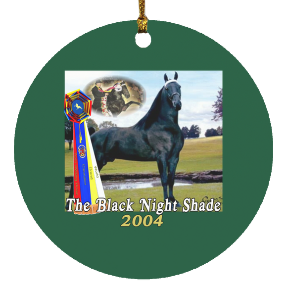 WGC THE BLACK NIGHT SHADE SUBORNC Circle Ornament