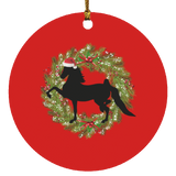 American Saddlebred (Christmas) SUBORNC Circle Ornament