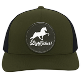 BIG LICKER PATCH HATTRUCKER HAT ( THREE SHAPES-12 COLORS AND STYLES)