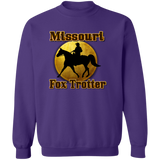 MISSOURI FOX TROTTER 1 G180 Crewneck Pullover Sweatshirt