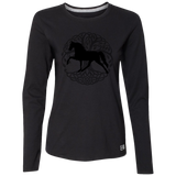 Tennessee Walking Horse PLEASURE TREE OF LIFE 64LTTX Ladies’ Essential Dri-Power Long Sleeve Tee