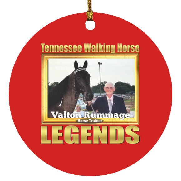 VALTON RUMMAGE (Legends Series) SUBORNC Circle Ornament