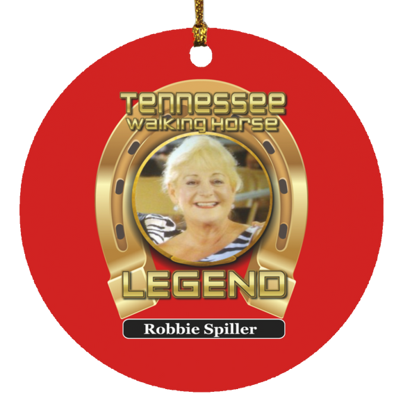 Robbie Spiller (Legends Series) SUBORNC Circle Ornament