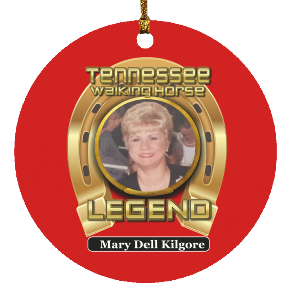 Mary Dell Kilgore (Legends Series) SUBORNC Circle Ornament