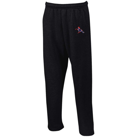 Rebel on the Rail Tennessee Walking Horse Performance 974MP Open Bottom Sweatpants with Pockets