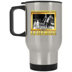 NEIL ROBINSON(Legends Series) XP8400S Silver Stainless Travel Mug