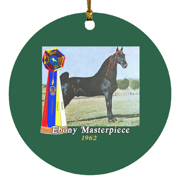 WGC EBONY MASTERPRIECE SUBORNC Circle Ornament