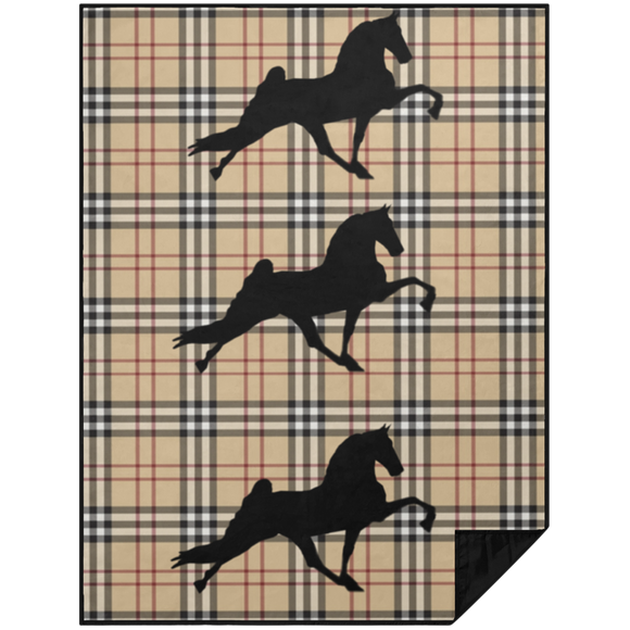 TENNESSEE WALKING PERFORMANCE HORSE BURBURY BLANKET PBL Premium Picnic Blanket 60x80