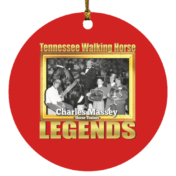 CHARLES MASSEY (Legends Series) SUBORNC Circle Ornament