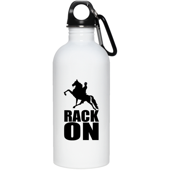 RACK ON Racking (black art) 23663 20 oz. Stainless Steel Water Bottle